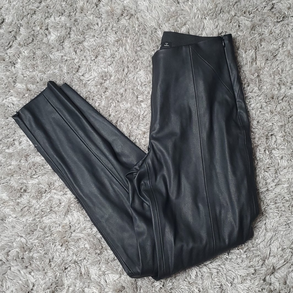 Zara leather pants